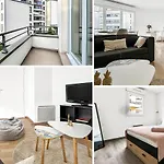 T2 Moderne Terrasse, Parking, Proche Commerces Appartamento